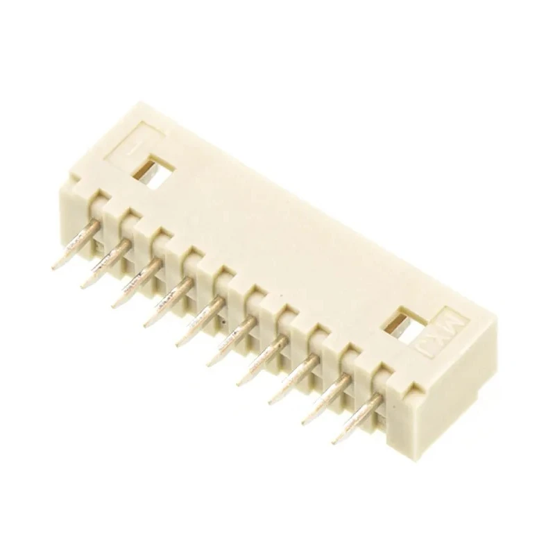 Molex PicoBlade Series PCB Header, 1.25mm Pitch, Through-Hole Mounting, 10 Contacts, Shrouded 53047-1010