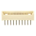 Molex PicoBlade Series PCB Header, 1.25mm Pitch, Through-Hole Mounting, 10 Contacts, Shrouded 53047-1010