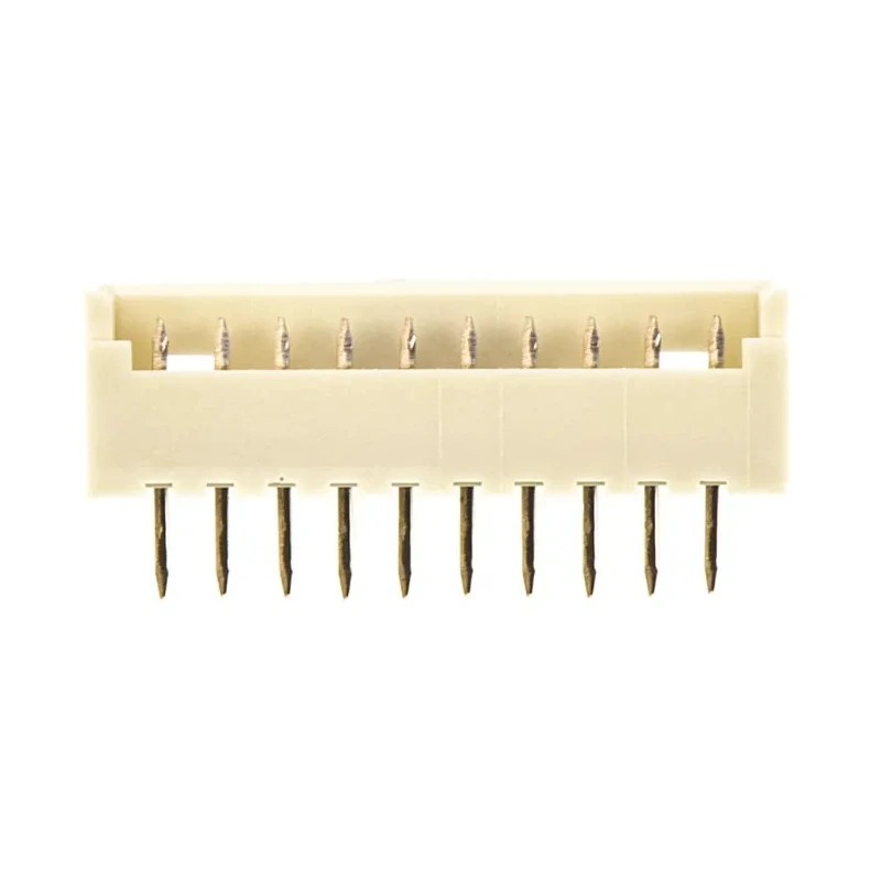 Molex PicoBlade Series PCB Header, 1.25mm Pitch, Through-Hole Mounting, 10 Contacts, Shrouded 53047-1010