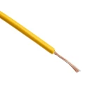 RS PRO 2491X Series Yellow Hook Up Wire, 20 AWG, 16/0.2 mm Core Strands, 100 m Length, Polyvinyl Chloride, 500V 361-636