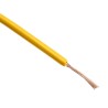RS PRO 2491X Series Yellow Hook Up Wire, 20 AWG, 16/0.2 mm Core Strands, 100 m Length, Polyvinyl Chloride, 500V 361-636