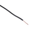 RS PRO 2491X Series Black Hook Up Wire, 18 AWG, 24x0.2 mm Core Strands, 100 m Length, PVC Jacket, 500V, Flame 361-642