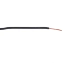 RS PRO 2491X Series Black Hook Up Wire, 18 AWG, 24x0.2 mm Core Strands, 100 m Length, PVC Jacket, 500V, Flame 361-642