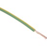 RS PRO 2491X Series Green, Yellow Hook Up Wire, 16 AWG, 30x0.25 mm Core Strands, 100 m Length 361-816