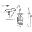 Pepperl + Fuchs Threaded Barrel Ultrasonic Proximity Sensor M30 x 1.5 4000 mm Detection 30V 200mA PNP UB4000-30GM-E5-V15
