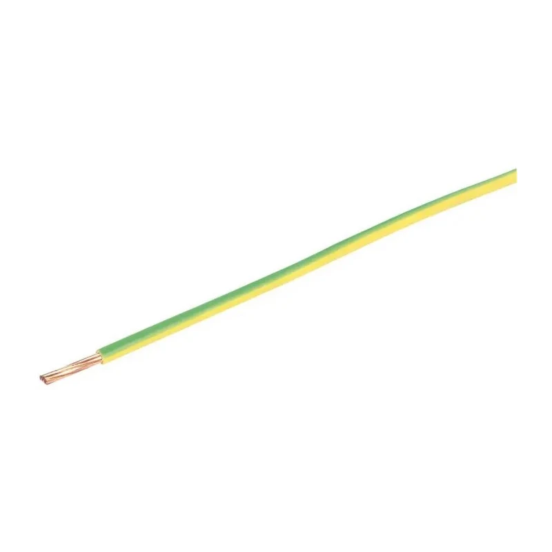 Prysmian 6491B Series Green Yellow Hook Up Wire 7/0.53 mm Core Strands 100 m Low Smoke Zero Halogen 750V 90°C 20145238
