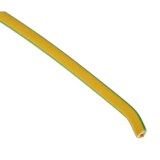 Prysmian 6491B Series Green Yellow Hook Up Wire 7/0.67 mm Core Strands 100 m Low Smoke Zero Halogen 750V 90°C 20147325