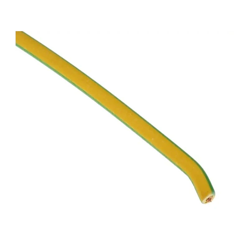 Prysmian 6491B Series Green Yellow Hook Up Wire 7/0.67 mm Core Strands 100 m Low Smoke Zero Halogen 750V 90°C 20147325
