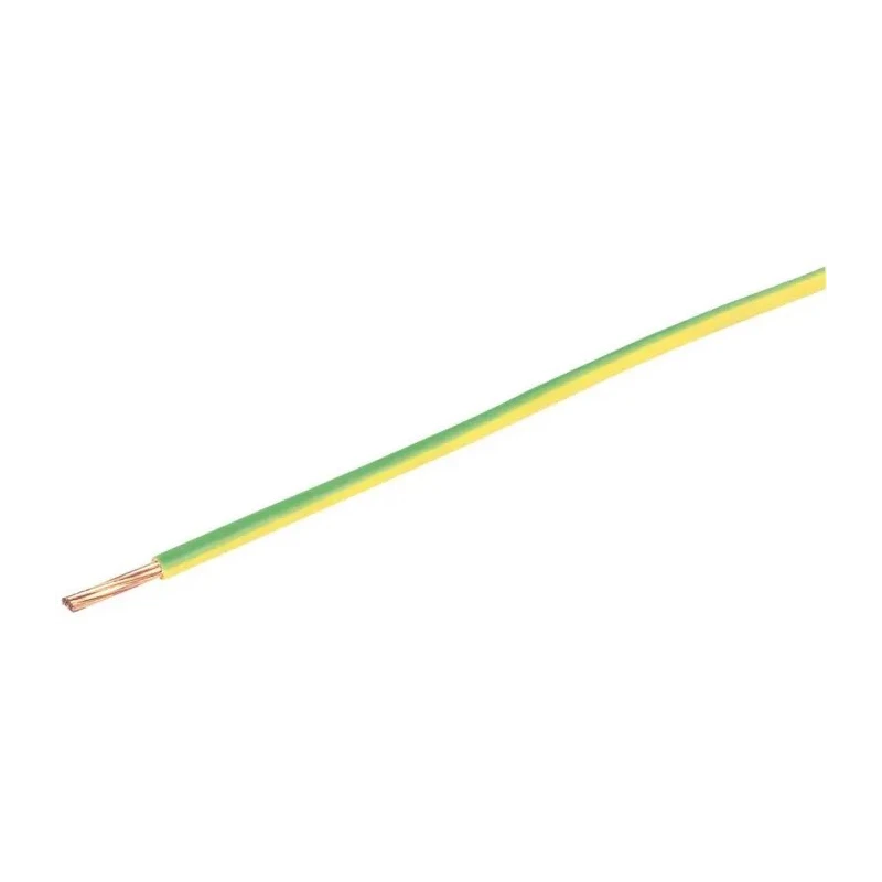 Prysmian 6491B Series Green Yellow Hook Up Wire 7/0.85 mm Core Strands 100 m Low Smoke Zero Halogen 20147330