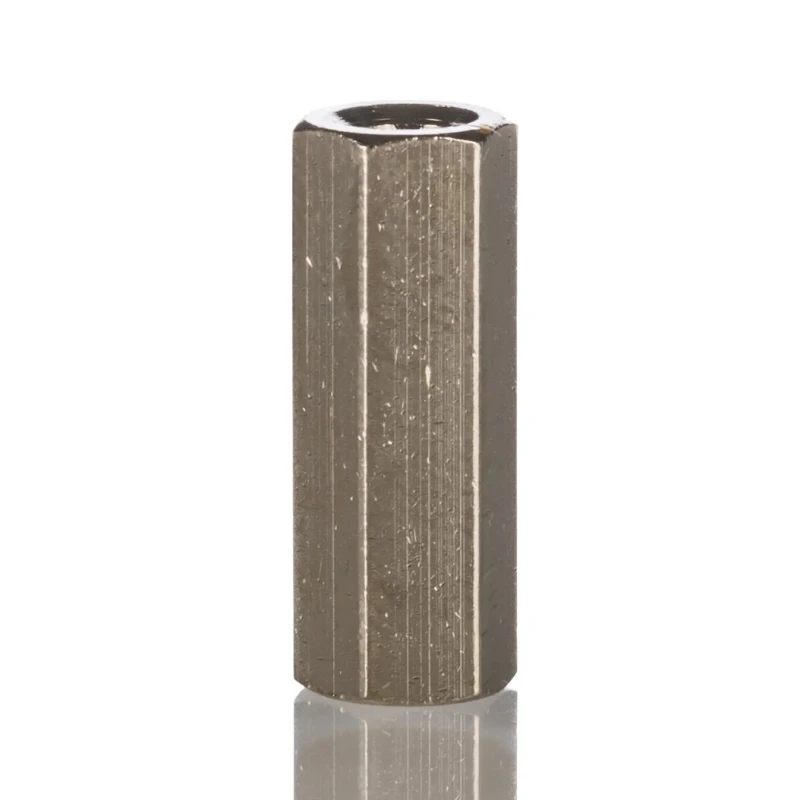 Essentra Threaded Standoff M4, 20 mm Body Brass Female/Female Hex Shape HTSB-M4-20-7-1