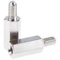 Essentra Brass Hex Standoff M4 Thread Size, 15 mm Length HTSB-M4-15-7-2