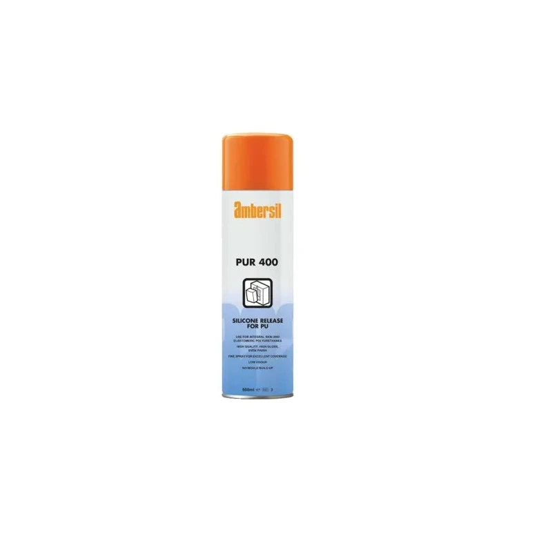 Ambersil Silicone Mould Release Agent Aerosol 500 ml, Colourless, Rubber Compatible, 200°C Maximum Operating 31537-AB