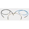 RS PRO 1 m RG233 Coaxial Cable 50 Ω Black Terminated RG233