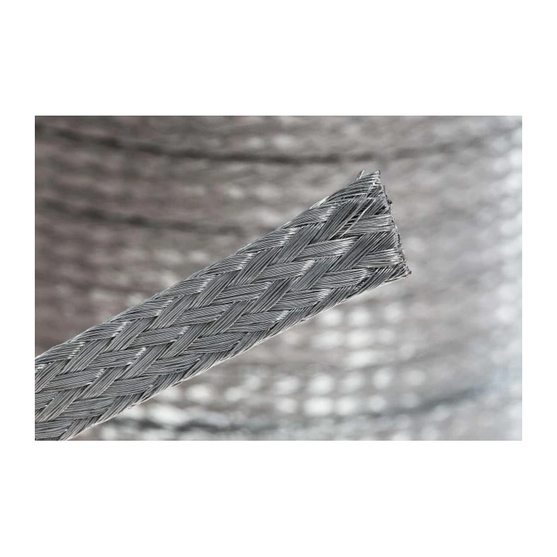 RS PRO Braided Wire 9.05 mm² CSA 24 x 12 x 0.20 mm 25 m Tin Copper Wire BS4109 365-559