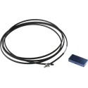 Telemecanique Sensors Plastic Fibre Optic Sensor 70 mm, LED Light Source, Polyethylene Housing, IP641, IP64 XUFN05321