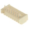 Hirose PicoBlade Series Right Angle Through Hole PCB Header, 8 Contacts, 1.25 mm Pitch, 1 Row, Shrouded 53048-0810