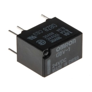 Omron PCB Signal Relay 24V dc Coil 2A SPDT G5V-1 DC24