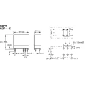 Omron General Purpose PCB Power Relay 230V AC Coil Voltage 16A Switching Current SPDT Contact Configuration G2R-1-E AC230