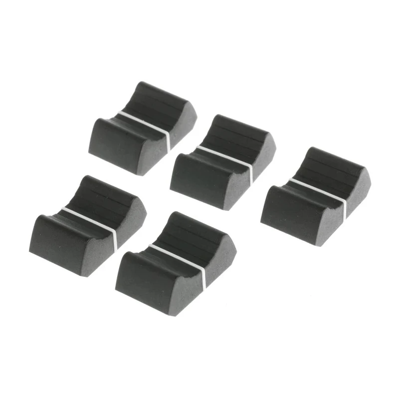 Sifam Black Potentiometer Knob for 6 mm Shaft Axial, Nylon Material, White Indicator 4/02 LK150 08