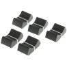 Sifam Black Potentiometer Knob for 6 mm Shaft Axial, Nylon Material, White Indicator 4/02 LK150 08