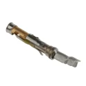 TE Connectivity Female Crimp Circular Connector Contact Contact Size 16, Wire Size 20, 24AWG, Brass Material, Gold 66105-4
