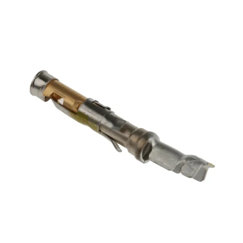 TE Connectivity Female Crimp Circular Connector Contact Contact Size 16, Wire Size 20, 24AWG, Brass Material, Gold 66105-4