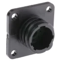 TE Connectivity Circular Connector 9 Contacts Panel Mount Socket Male Thermoplastic Housing 250V 7.5A CPC Series 206486-1