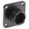 TE Connectivity Circular Connector 9 Contacts Panel Mount Socket Male Thermoplastic Housing 250V 7.5A CPC Series 206486-1