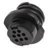 TE Connectivity Circular Connector Cable Socket Male 8 Contacts 250V 7.5A IP67 Thermoplastic Housing CPC Series 205841-2
