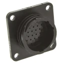 TE Connectivity Circular Connector Panel Mount Socket Male, 28 Contacts, Standard Size, 7.5A, 250V, Thermoplastic 205840-3