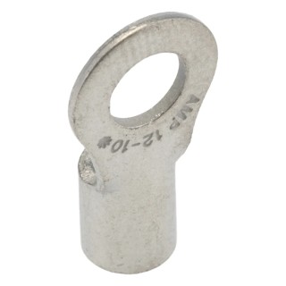 TE Connectivity Solistrand Uninsulated Crimp Ring Terminal M5 Stud Size 12 AWG 10 AWG Wire Size 33457