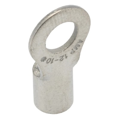TE Connectivity Solistrand Uninsulated Crimp Ring Terminal M5 Stud Size 12 AWG 10 AWG Wire Size 33457