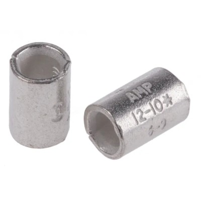 TE Connectivity Solistrand Parallel Splice Connector Uninsulated Tin Plated Copper 10 AWG 34138