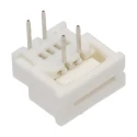 Molex 1.25 mm Pitch 4 Way Right Angle Female FPC Connector Through Hole Solder 39-53-2044