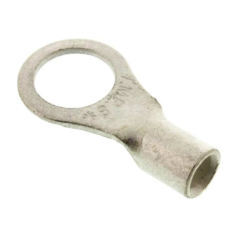 TE Connectivity Solistrand Uninsulated Crimp Ring Terminal M10 Stud Size 8 AWG 8 AWG Wire Size 160056