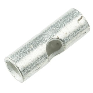 TE Connectivity Solistrand Uninsulated Tin-Plated Copper Butt Splice Connector 8 AWG 36906