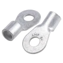 TE Connectivity Solistrand Uninsulated Crimp Ring Terminal M6 Stud Size 6 AWG Wire Size 33465