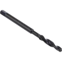 Dormer Metric Standard Threading Tap M4 Thread Size, Combination Type, Right Hand Thread, 65mm Overall Length, HSS E650M4