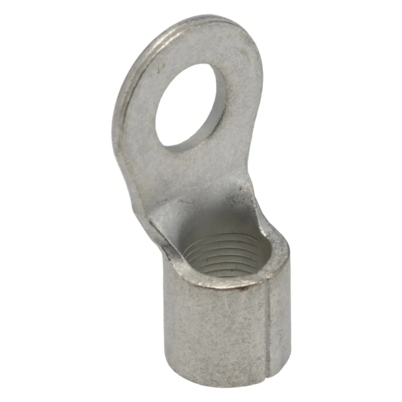 RS PRO Solistrand Uninsulated Crimp Ring Terminal M8 Stud Size 4 AWG 170°C 33470