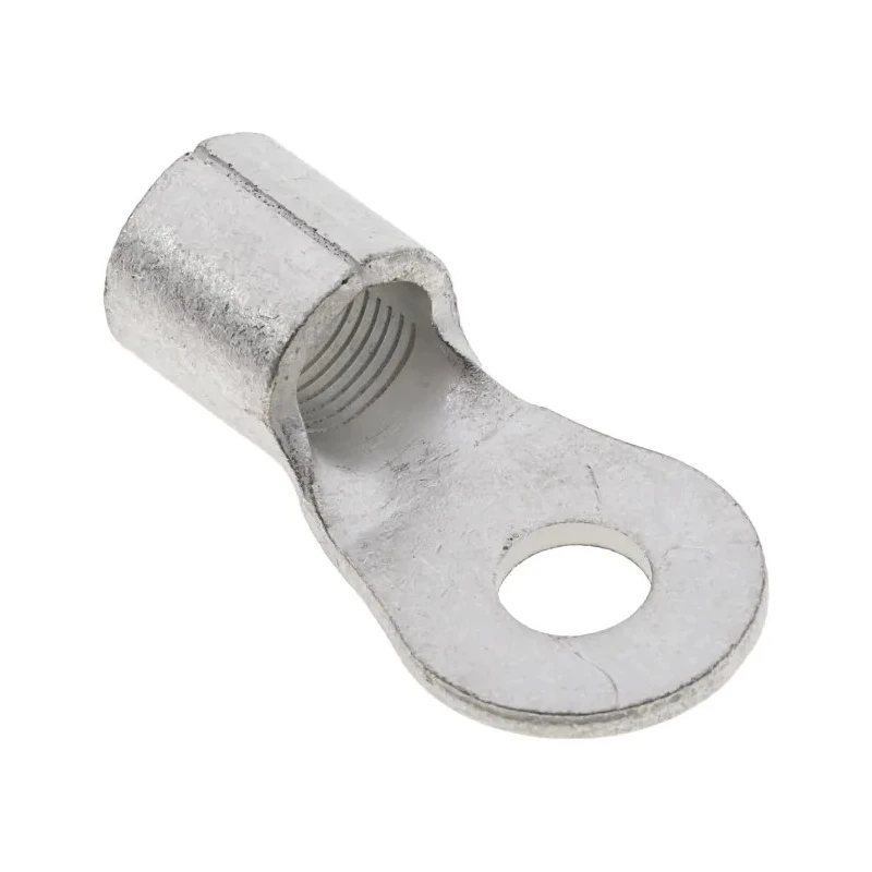 TE Connectivity Solistrand Uninsulated Crimp Ring Terminal M6 Stud Size 4 AWG 4 AWG Wire Size 33469