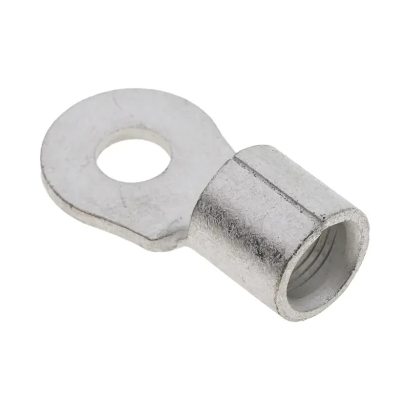 TE Connectivity Solistrand Uninsulated Crimp Ring Terminal M6 Stud Size 4 AWG 4 AWG Wire Size 33469
