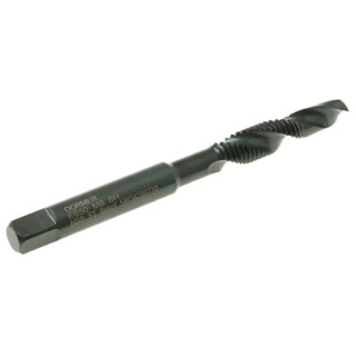 Dormer High-Speed Steel Machine Threading Tap M8 Thread Size, 1.25mm Pitch, 96mm Overall Length E650M8