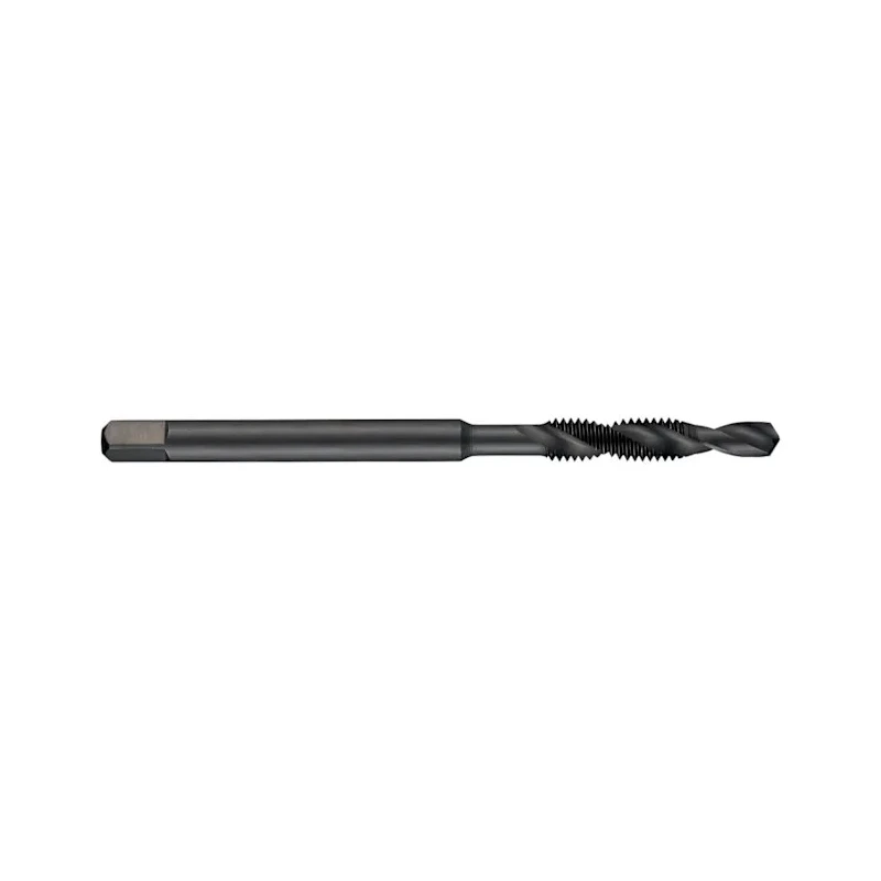 Dormer High-Speed Steel Machine Threading Tap M8 Thread Size, 1.25mm Pitch, 96mm Overall Length E650M8