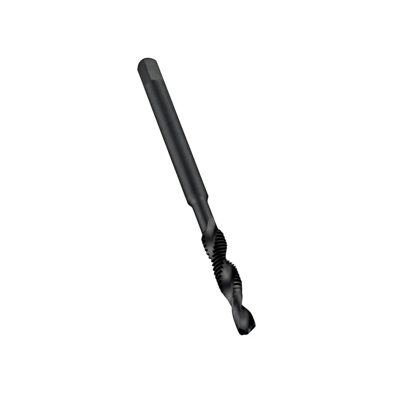 Dormer High-Speed Steel Machine Threading Tap M8 Thread Size, 1.25mm Pitch, 96mm Overall Length E650M8