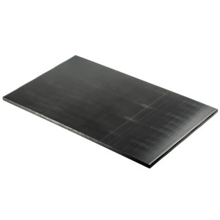 RS PRO Black POM Plastic Sheet 500 mm x 300 mm x 10 mm 282-0187