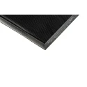 RS PRO Black POM Plastic Sheet 500 mm x 300 mm x 10 mm 282-0187
