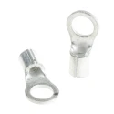 RS PRO Solistrand Uninsulated Crimp Ring Terminal M3.5 Stud Size 22 AWG to 16 AWG Wire Size 34105