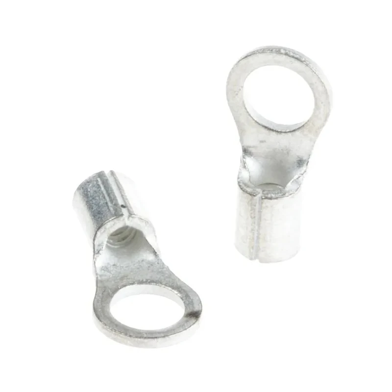 RS PRO Solistrand Uninsulated Crimp Ring Terminal M3.5 Stud Size 22 AWG to 16 AWG Wire Size 34105
