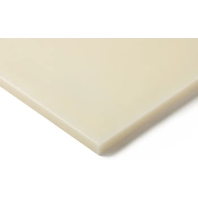 RS PRO Natural Polyamide Plastic Sheet 500 mm x 500 mm x 16 mm 282-0597