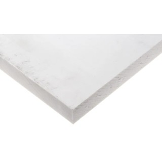 RS PRO White Polyethylene Terephthalate Plastic Sheet 500 mm x 300 mm x 20 mm 282-0424